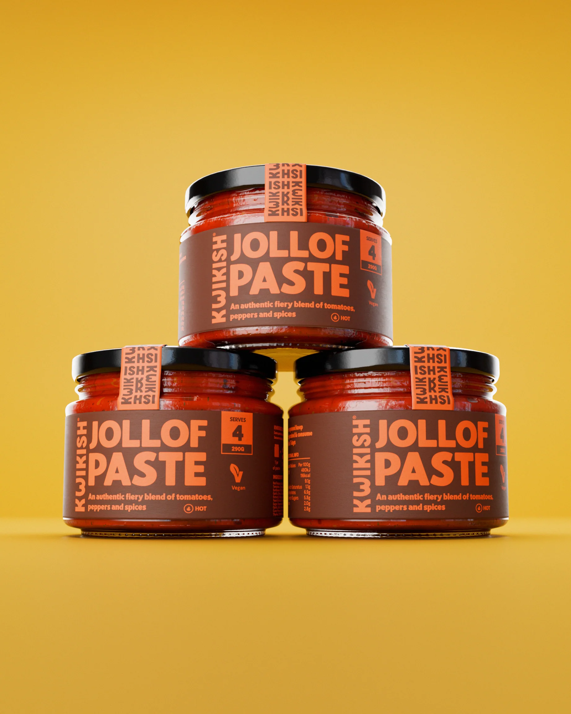 Kwikish Jollof Paste Hot - Image 3